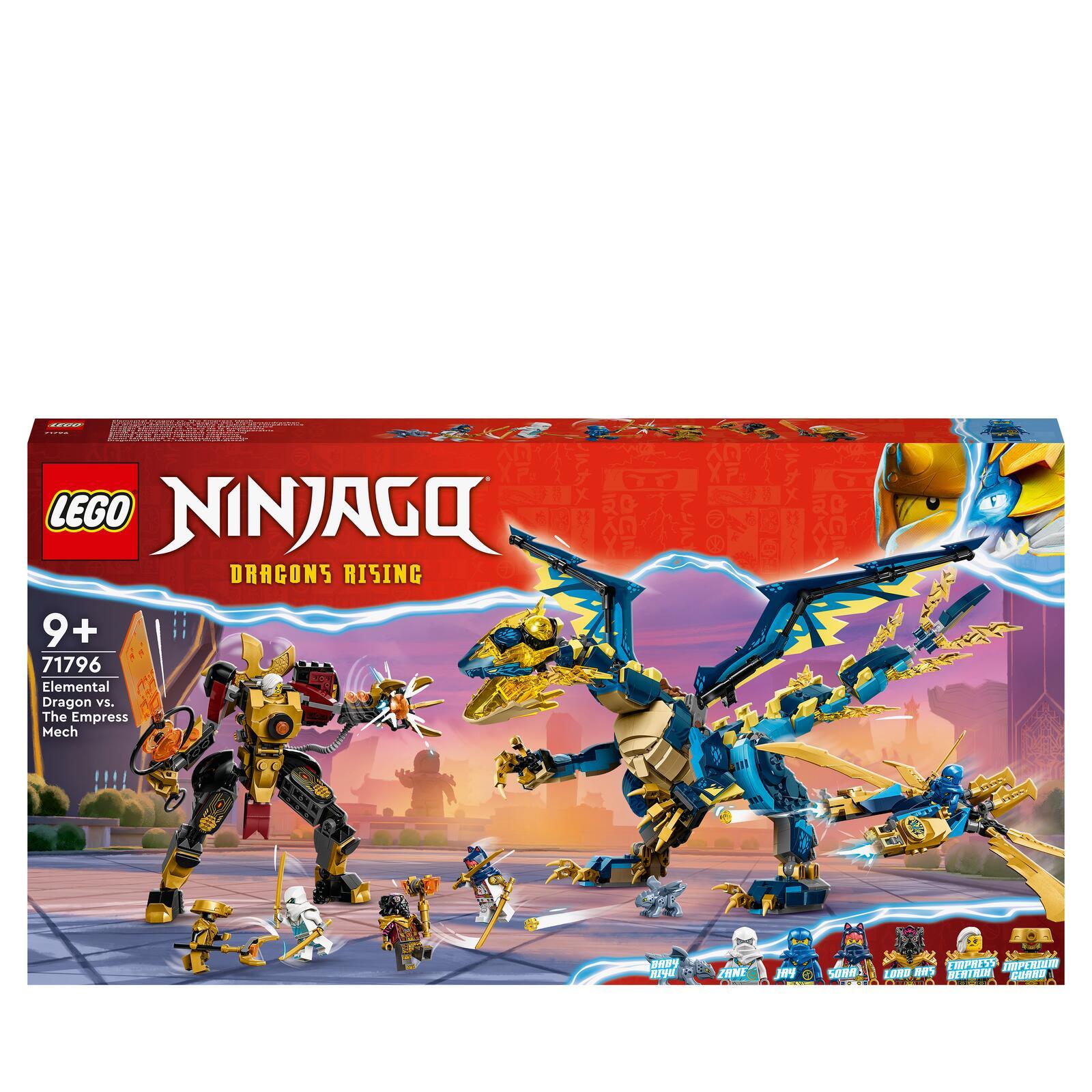 LEGO Ninjago Duello Mech contro Drago Elementale - 71796