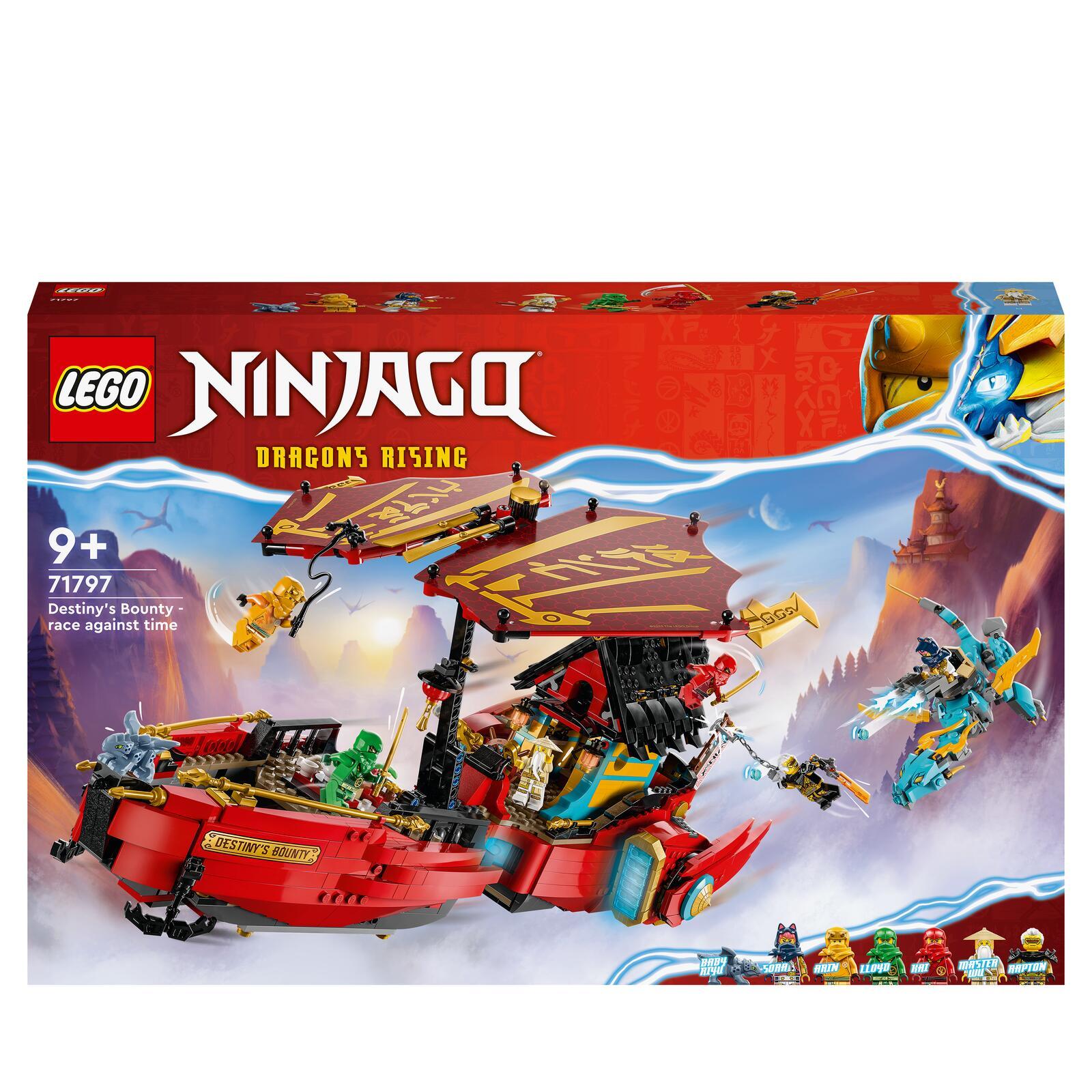 LEGO Ninjago Aliante volante ninja in una corsa contro il tempo 71797
