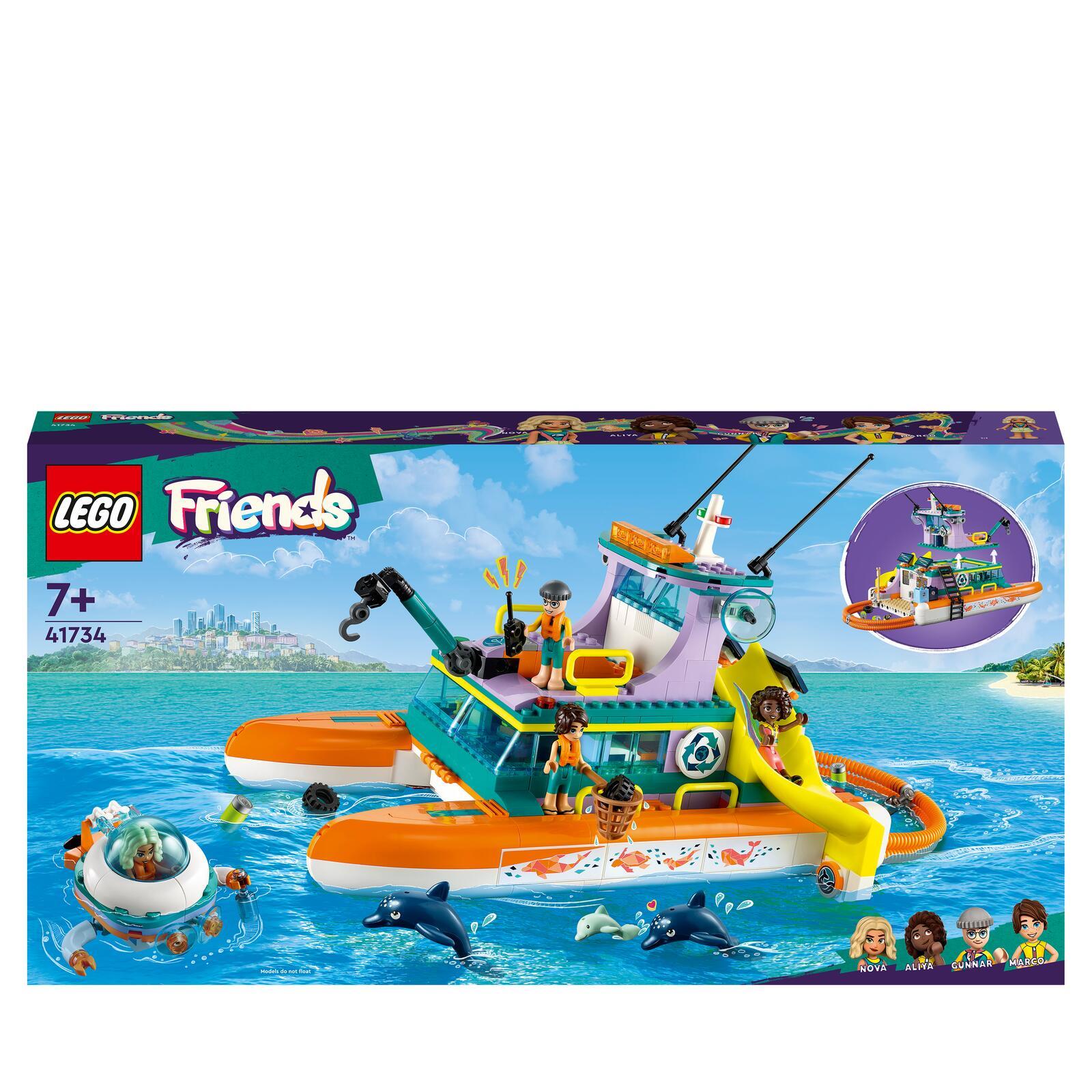 LEGO Friends Barca di salvataggio in mare - 41734
