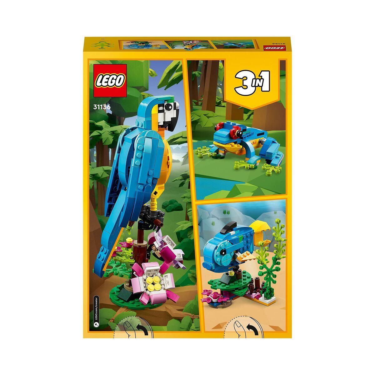 LEGO Creator - Pappagallo esotico (31136)