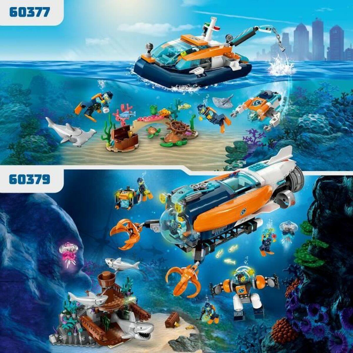 LEGO City - Barca per l'esplorazione dell'oceano (60377)