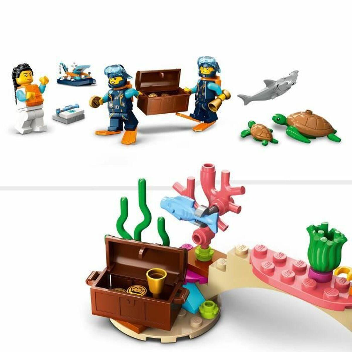 LEGO City - Barca per l'esplorazione dell'oceano (60377)