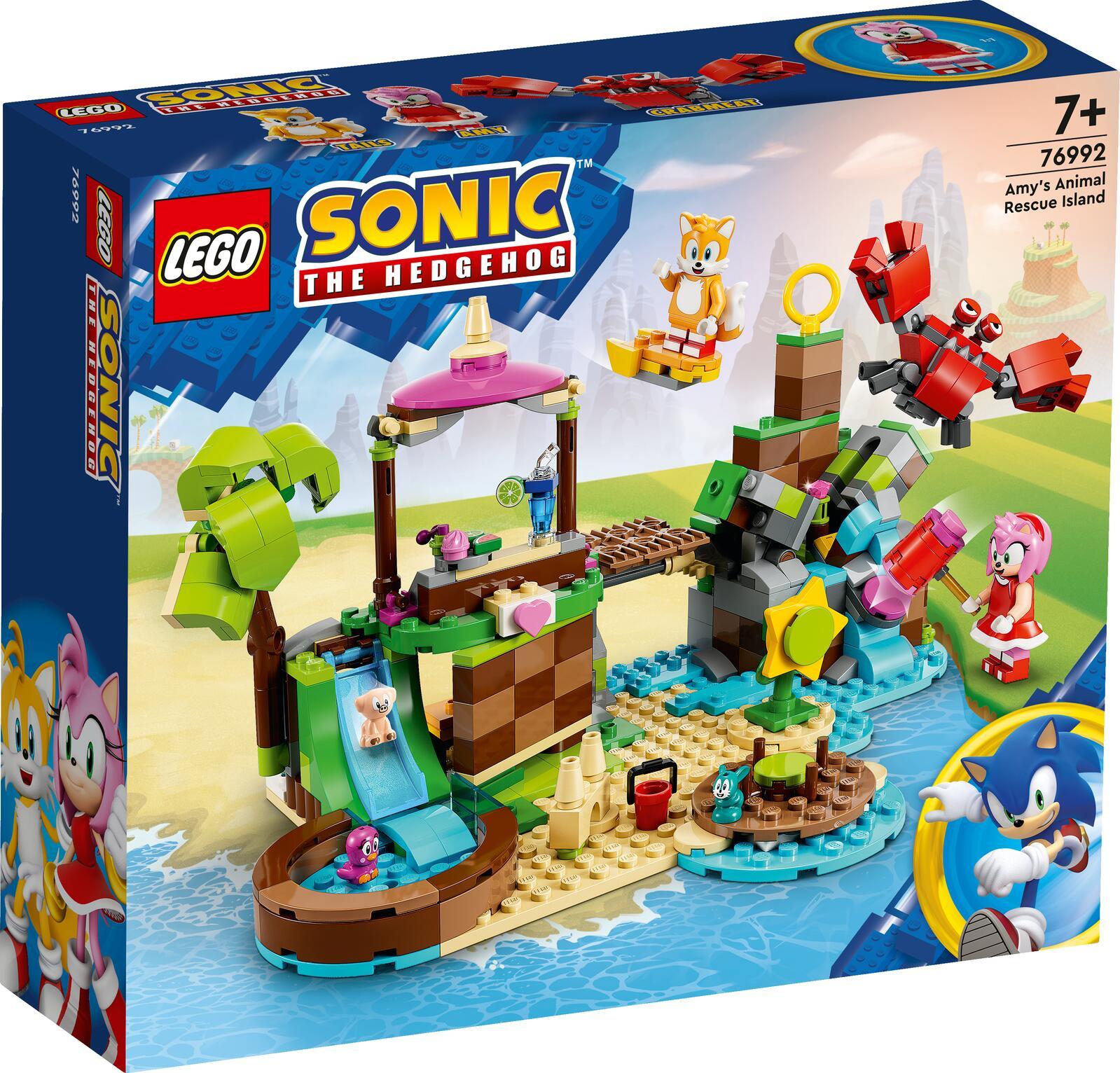 LEGO Sonic 76992 L'isola del salvataggio degli animali di Amy