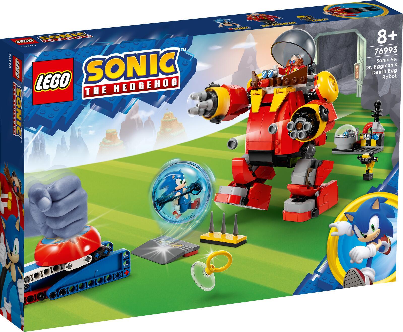 LEGO Sonic 76993 Sonic contro il Dr. Il robot uovo della morte di Eggman