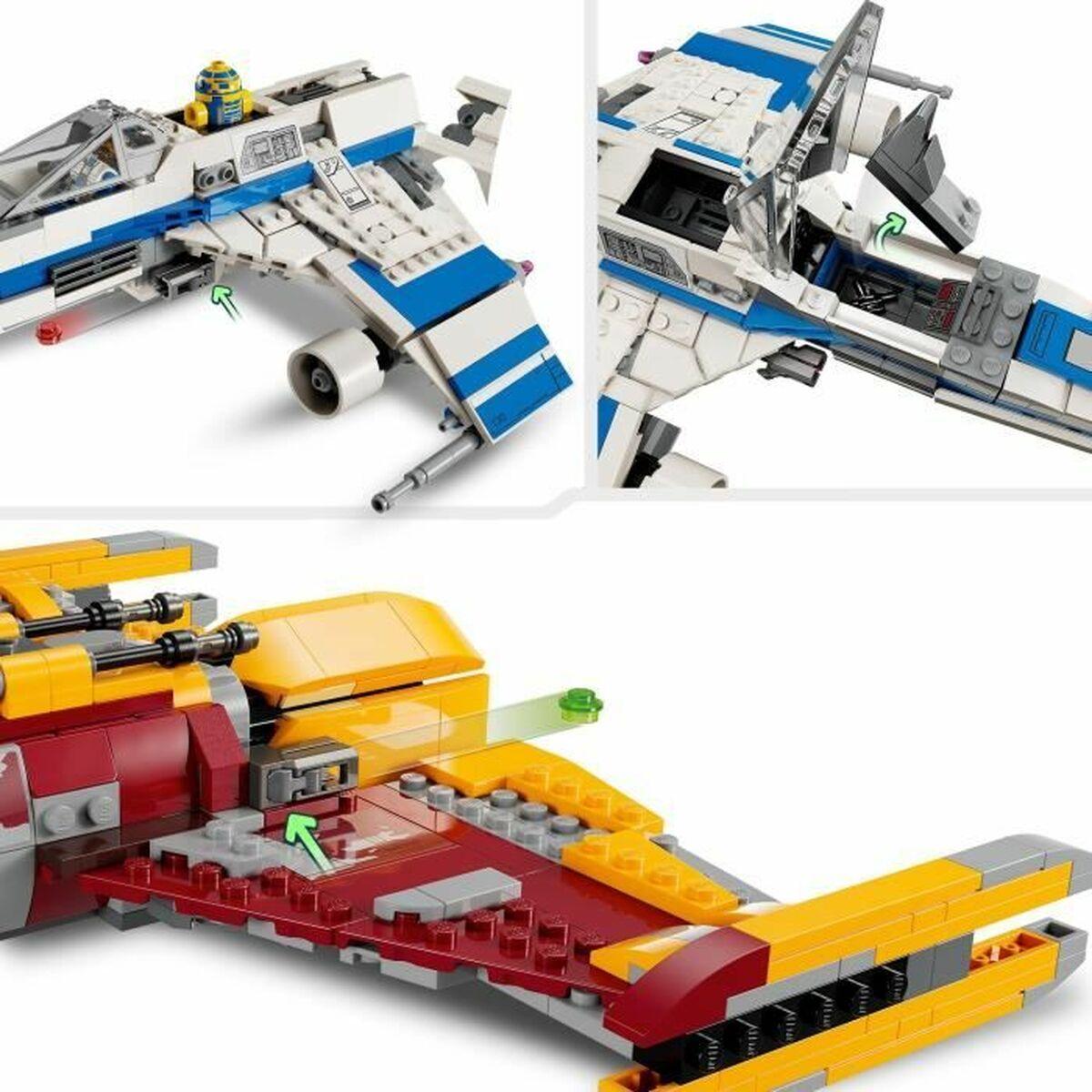 LEGO Star Wars New Republic E-Wing EWing contro Shin Hatis Starfighter (75364)
