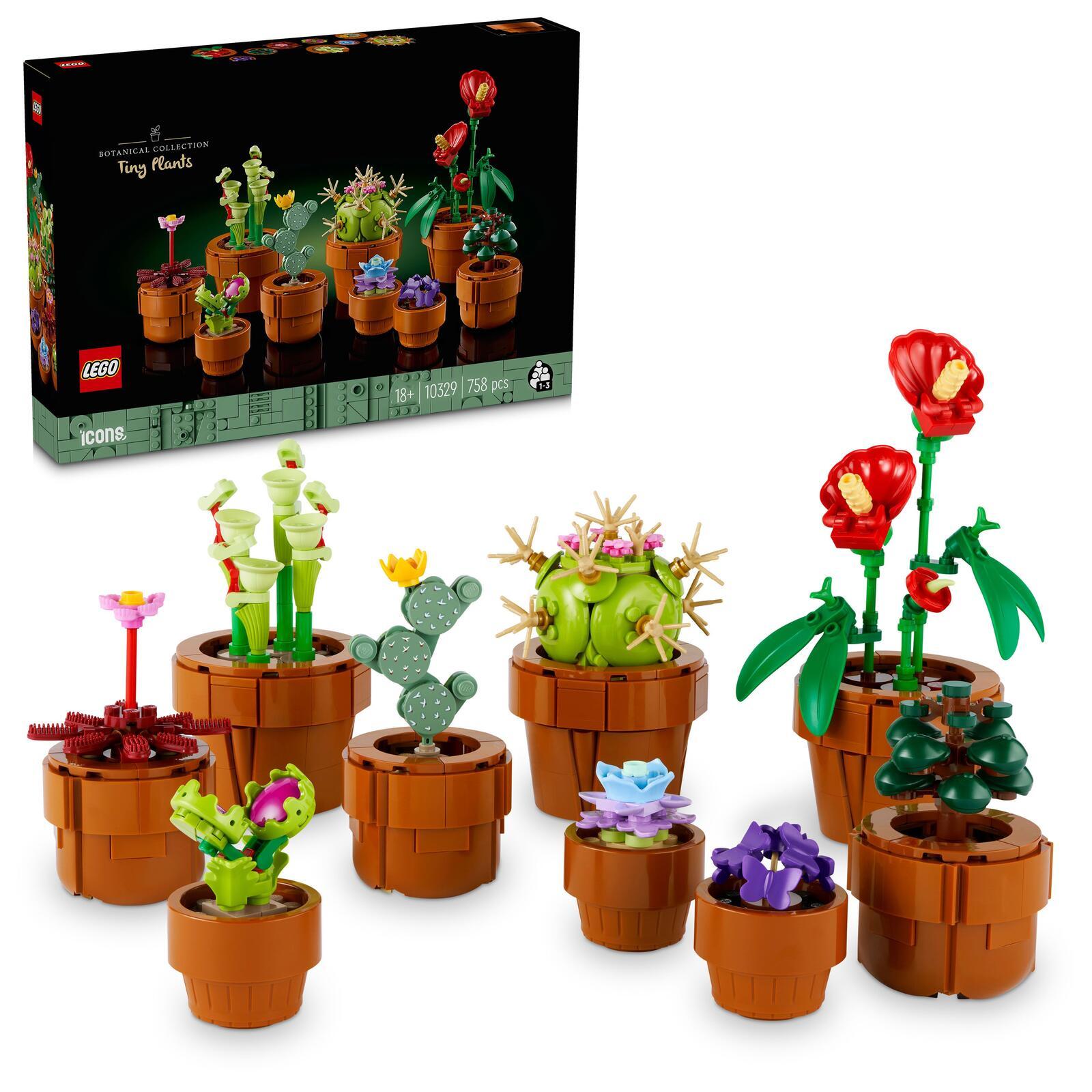 Mini piante della collezione LEGOÃ‚Â® Icons Botanicals 10329
