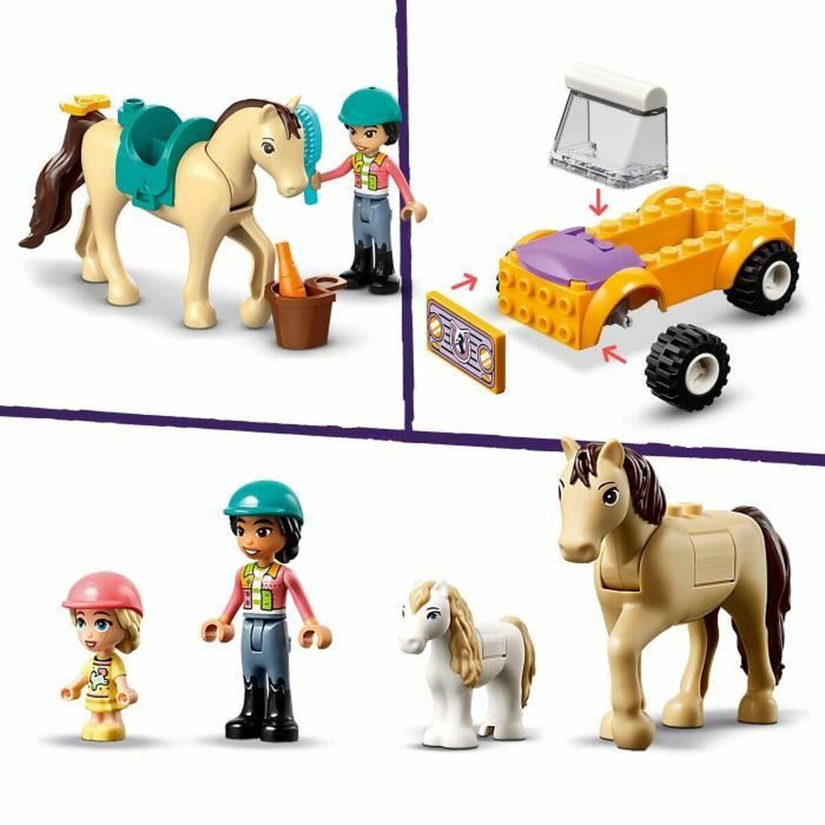 Rimorchio con cavallo e pony