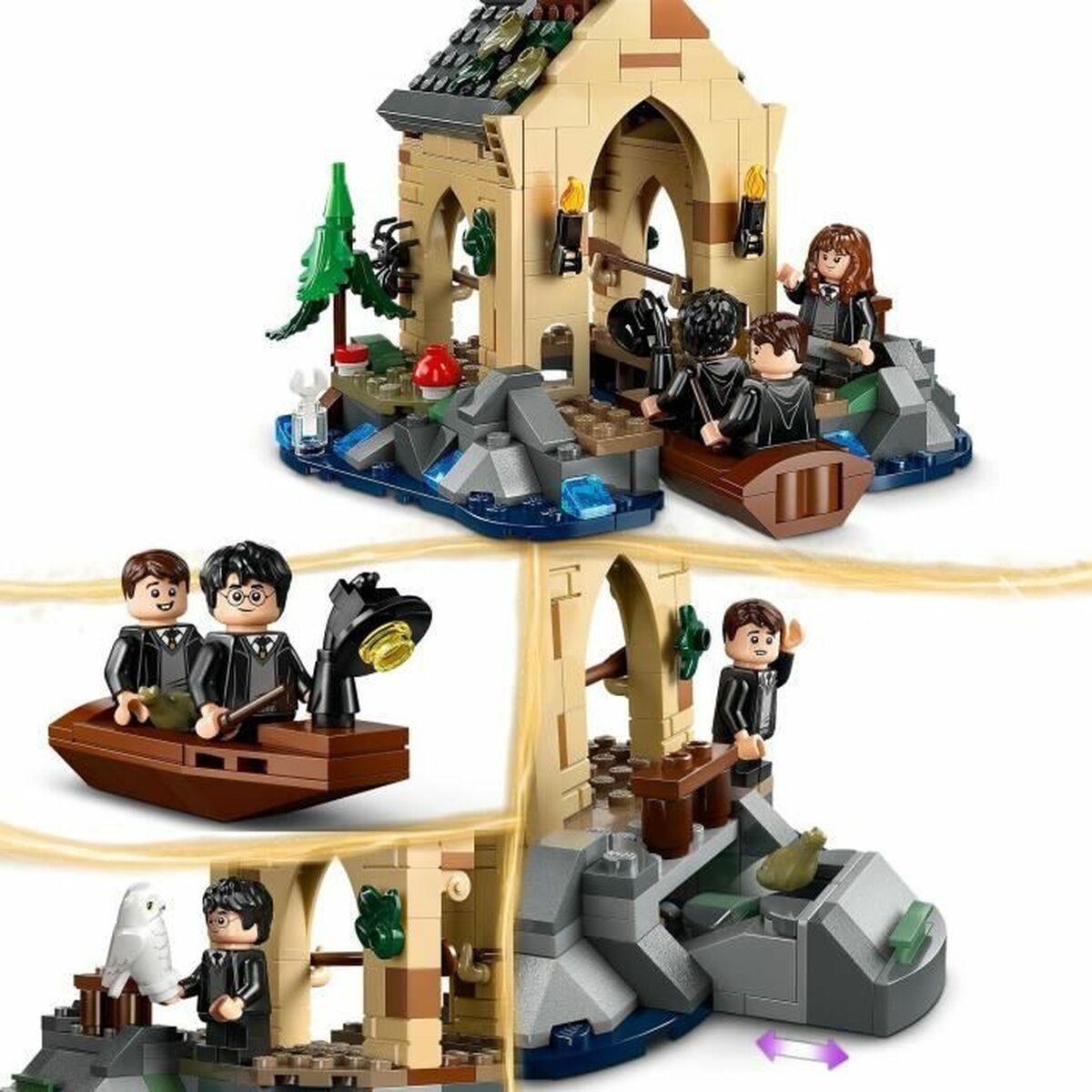 La rimessa per le barche del Castello di Hogwarts