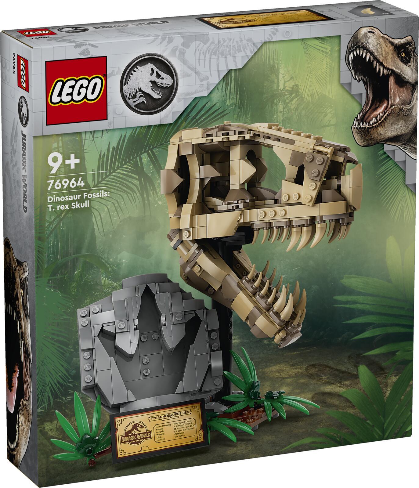 LEGO Jurassic World 76964 Fossili di dinosauro testa di T. rex