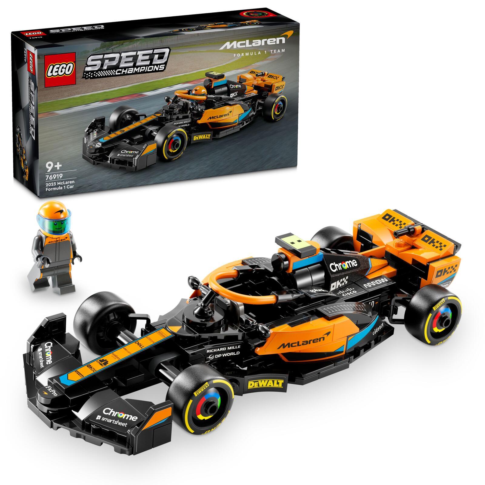 LEGOÃ‚Â® Speed Ã¢â‚¬â€¹Ã¢â‚¬â€¹Ã¢â‚¬â€¹Ã¢â‚¬â€¹Champions 76919 McLaren Auto da cor