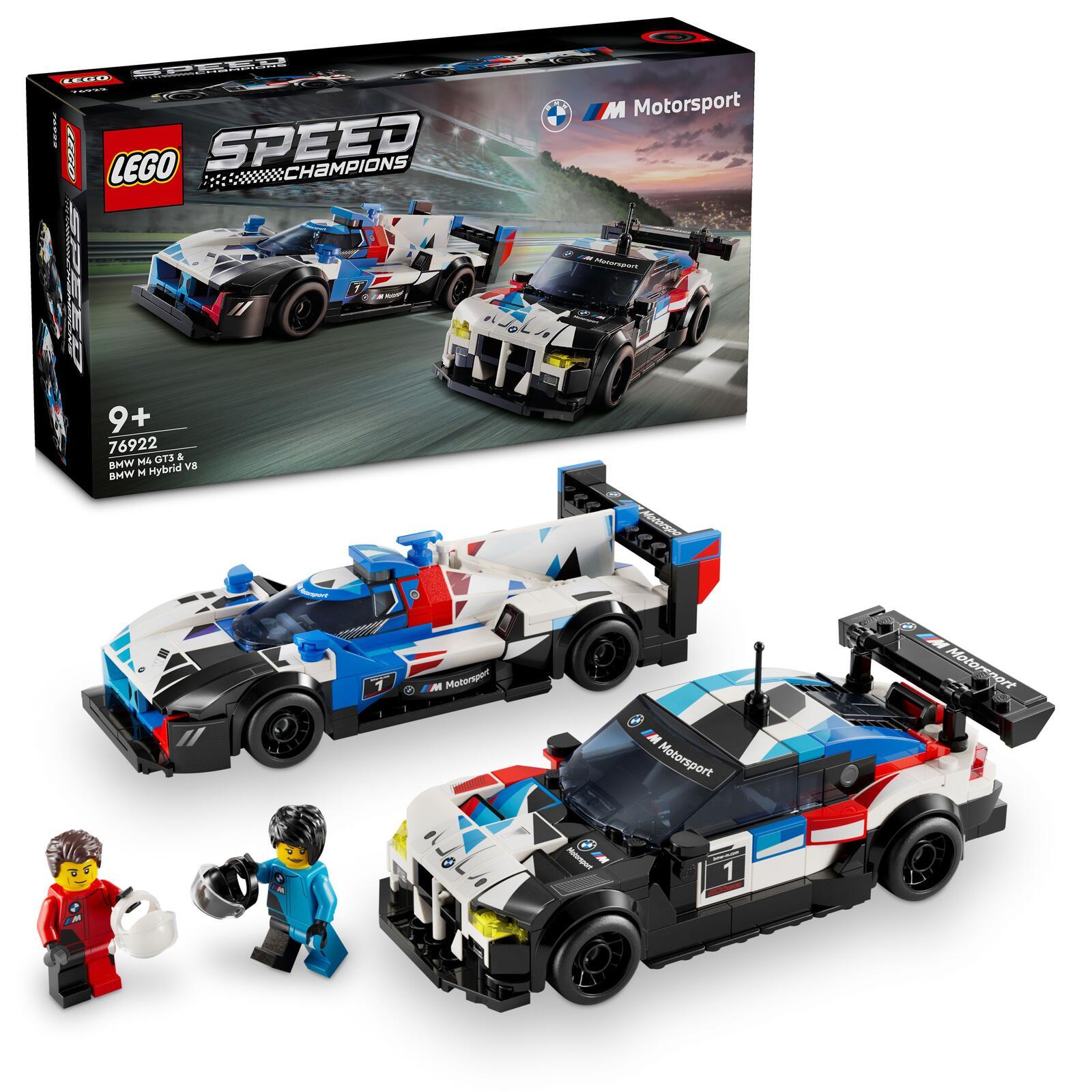 LEGO Speed Champions 76922 BMW M4 GT3 e auto da corsa BMW M Hybrid V8