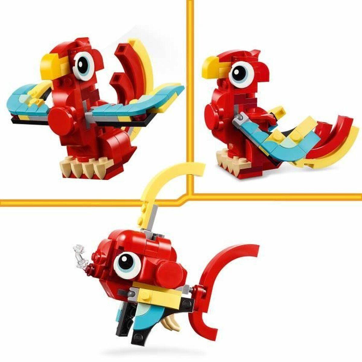 LEGO Creator 31145 Drago Rosso
