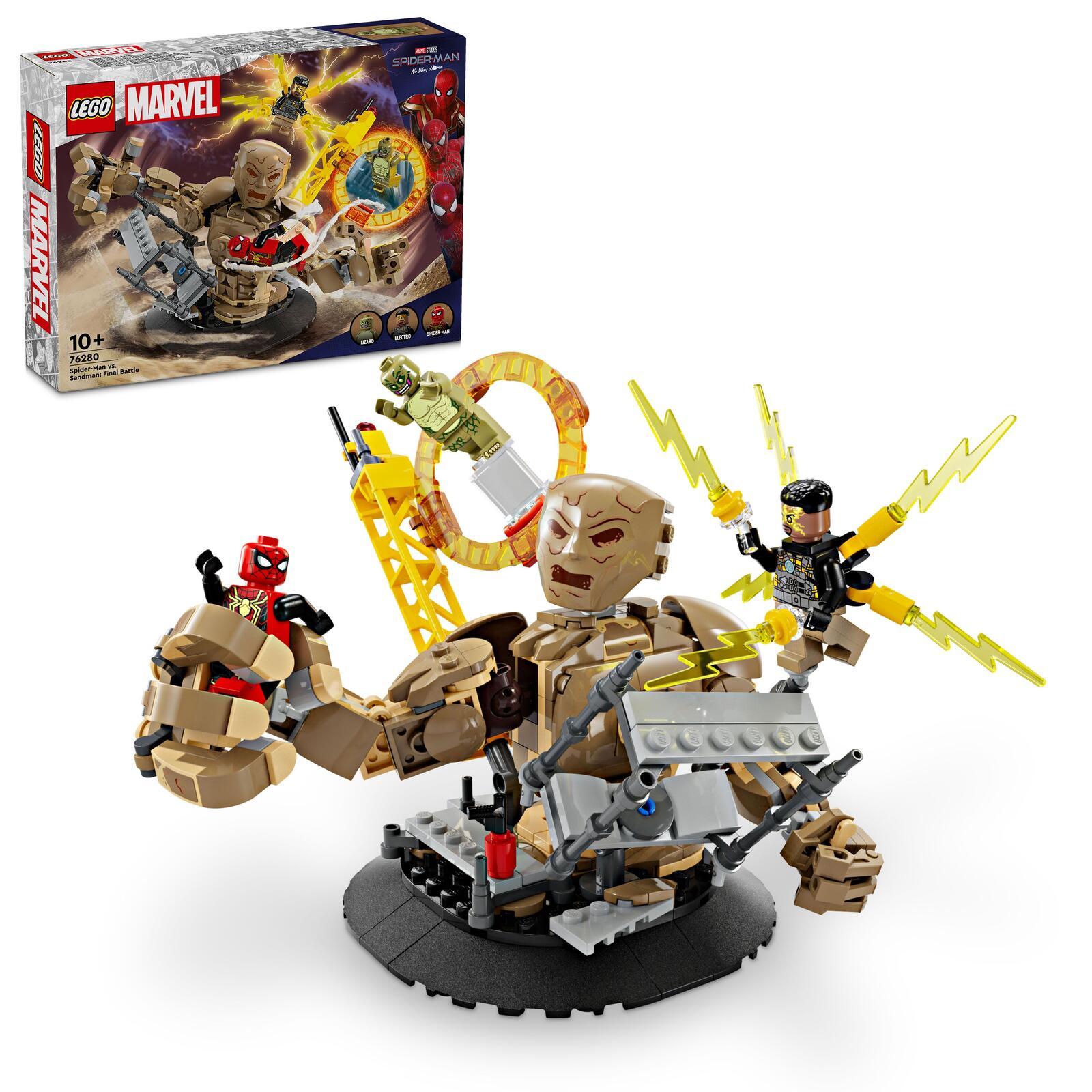 LEGO Marvel Super Heroes 76280 Spider-Man contro Sandman Resa dei conti