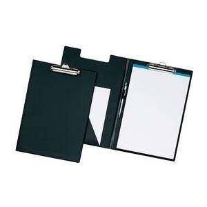 Astuccio ELBA Bantex DIN A4 nero con portapenne morsetto in metallo larghezza morsetto 15 mm - 1 pezzo (100202520)