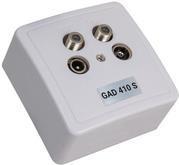 Triax Antennendose GAD 410 S a 4 buche Multimedia Fashion Chemose (306410)