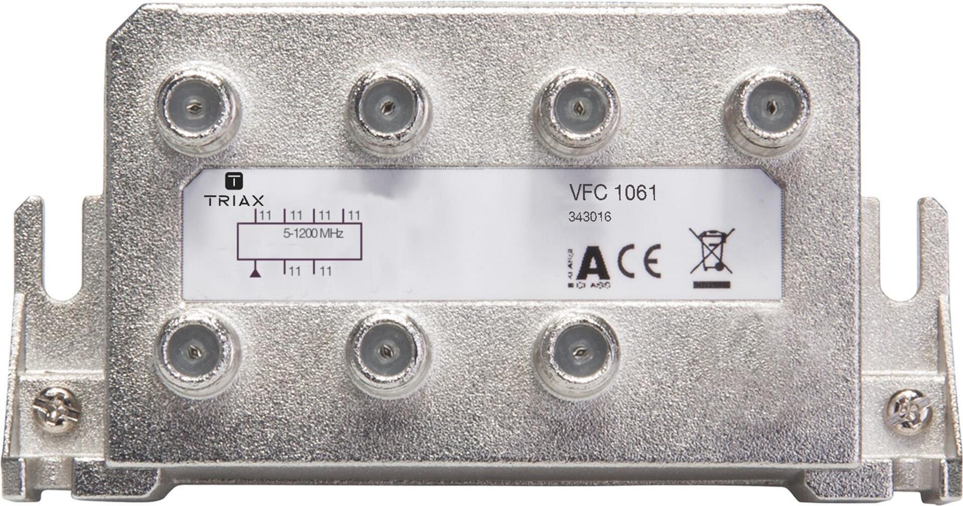 Triax VFC 1061 - Scalatori per cavi - 75 Ohm - 5 - 1218 MHz - F -Type - 135 mm - 40 mm (343016)