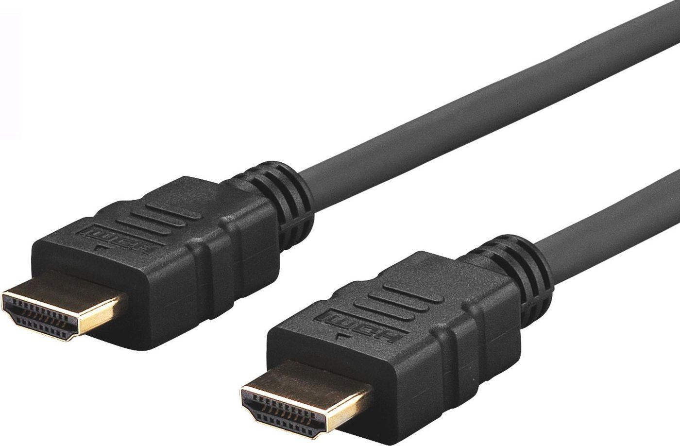 Vivolink PROHDMIHDLSZH2 cavo HDMI 2 m HDMI tipo A Standard Nero (PRO HDMI LSZH - . - Warranty 144M)