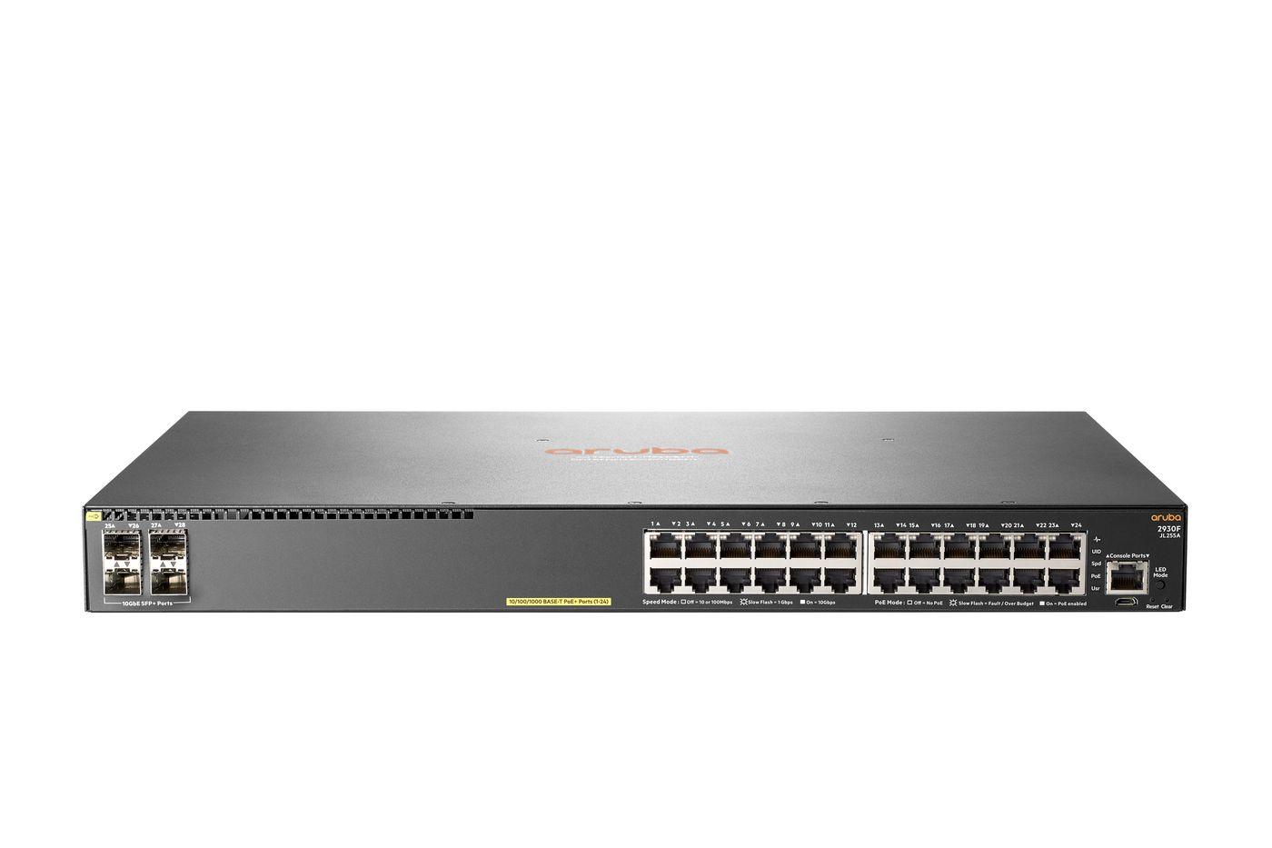 Aruba 2930F 24G PoE4SFPSwitch
