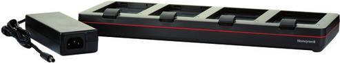Honeywell Quad Battery Charger - caricabatteria - connessioni in uscita 4 - Europa - per Dolphin CT40