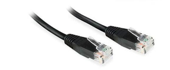 Microconnect B-UTP610S-B cavo di rete Nero 10 m Cat6 U/UTP UTP (U/UTP CAT6 10M Black PVC - Master Carton Qty 50pcs - Warranty
