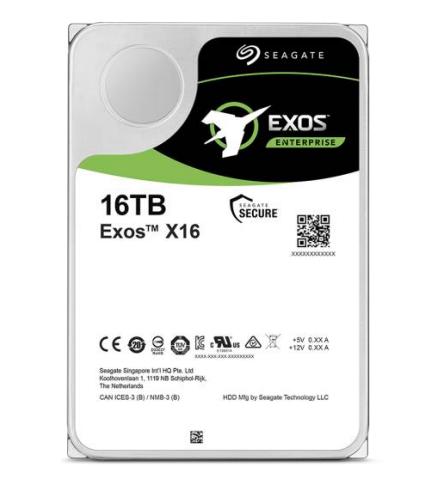 Seagate Exos X16 3.5" 16 TB...