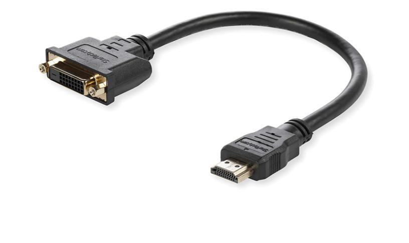 Microconnect HDMDVI15CM cavo e adattatore video 015 m HDMI tipo A Standard DVI-D Nero (Adapter HDMI - DVI M/F 15CM - Black HDMI