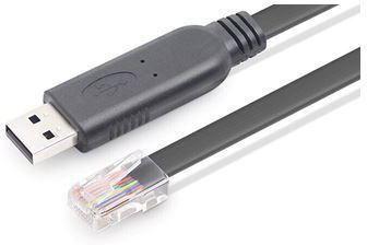 Microconnect USBETHM scheda di interfaccia e adattatore (USB A - RJ45 Console Cable M-M - Full support for Windows, MAC - and L