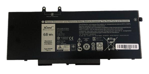 DELL W8GMW ricambio per laptop Batteria (Battery PRI 51WHR 3C LITH SMP - Warranty 3M)