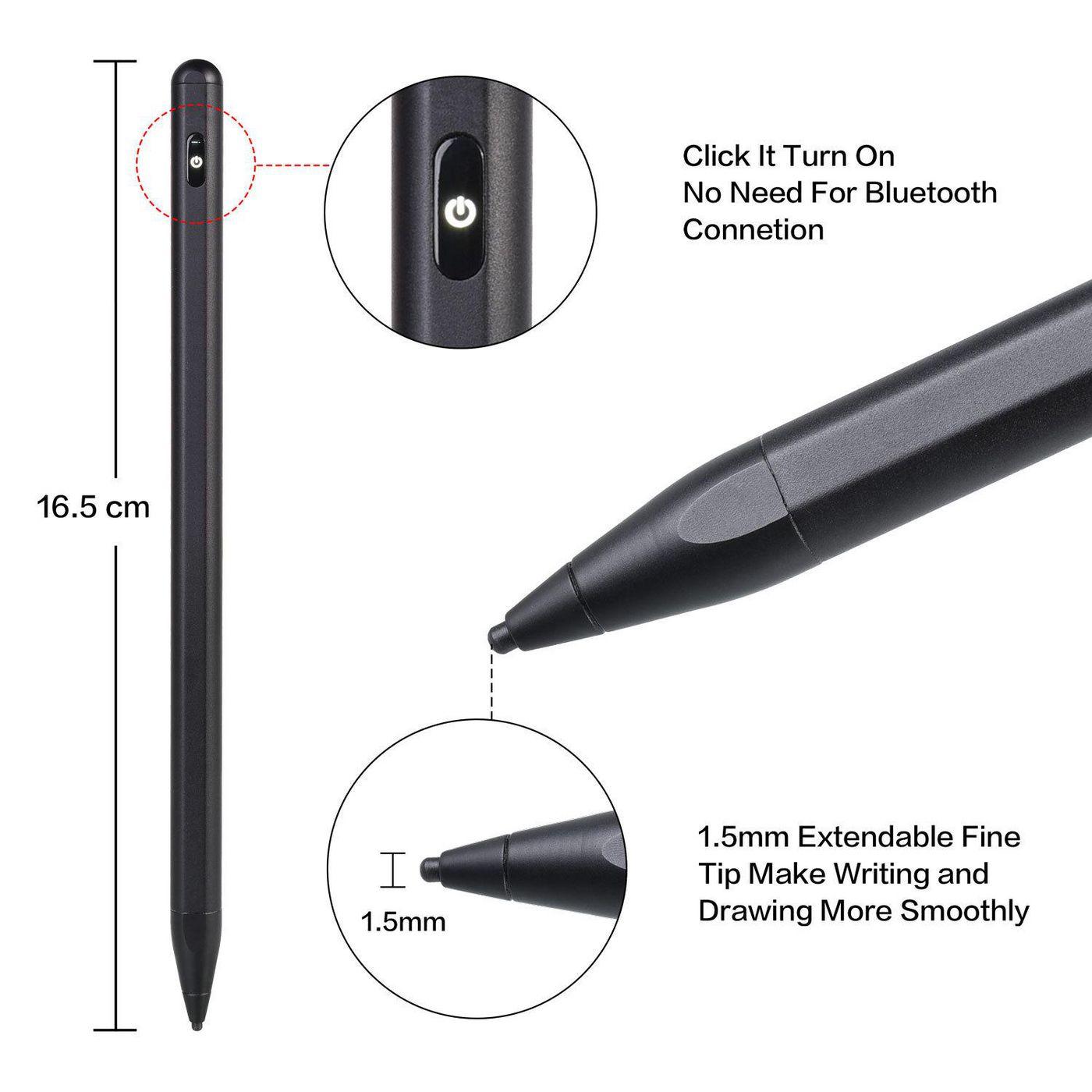 CoreParts MOBX-ACC-011 penna per PDA 20 g Nero (Stylus Pen iPad - Active Stylus Pen for all - iPad Black Colour - Warranty 12M)