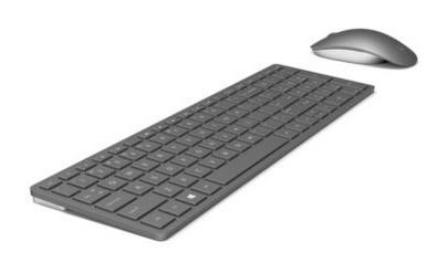 HP 859453-181 tastiera Mouse incluso RF Wireless Belga Nero