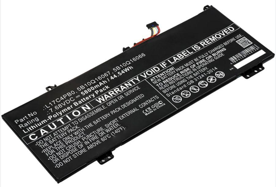 Lenovo 5B10Q16066 ricambio per laptop Batteria (Genuine Lenovo L17M4PB0 - 4-cell laptop battery bty - Warranty: 6M)