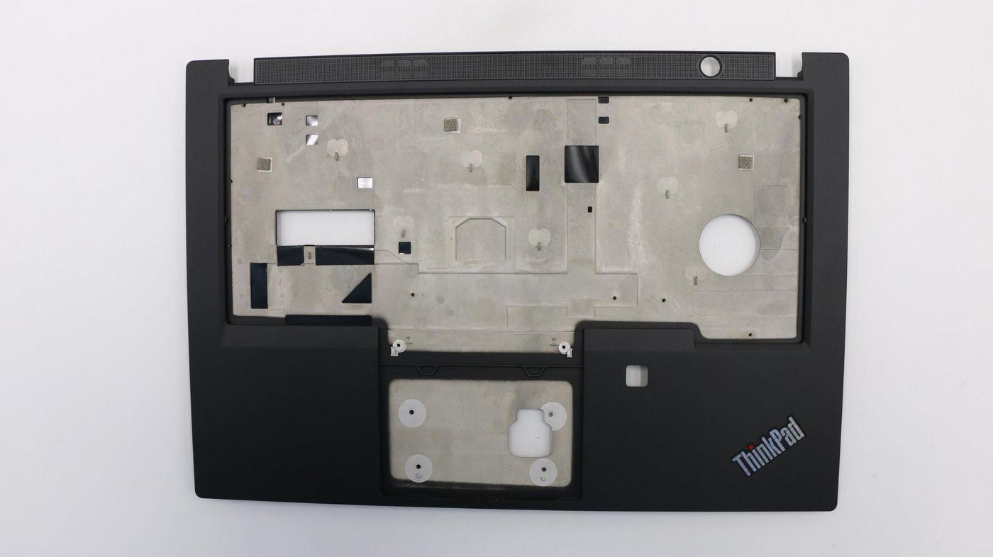 Palmrest upper case with - fingerprint reader for - ThinkPad T490, T495, P43S - Warranty: 6M