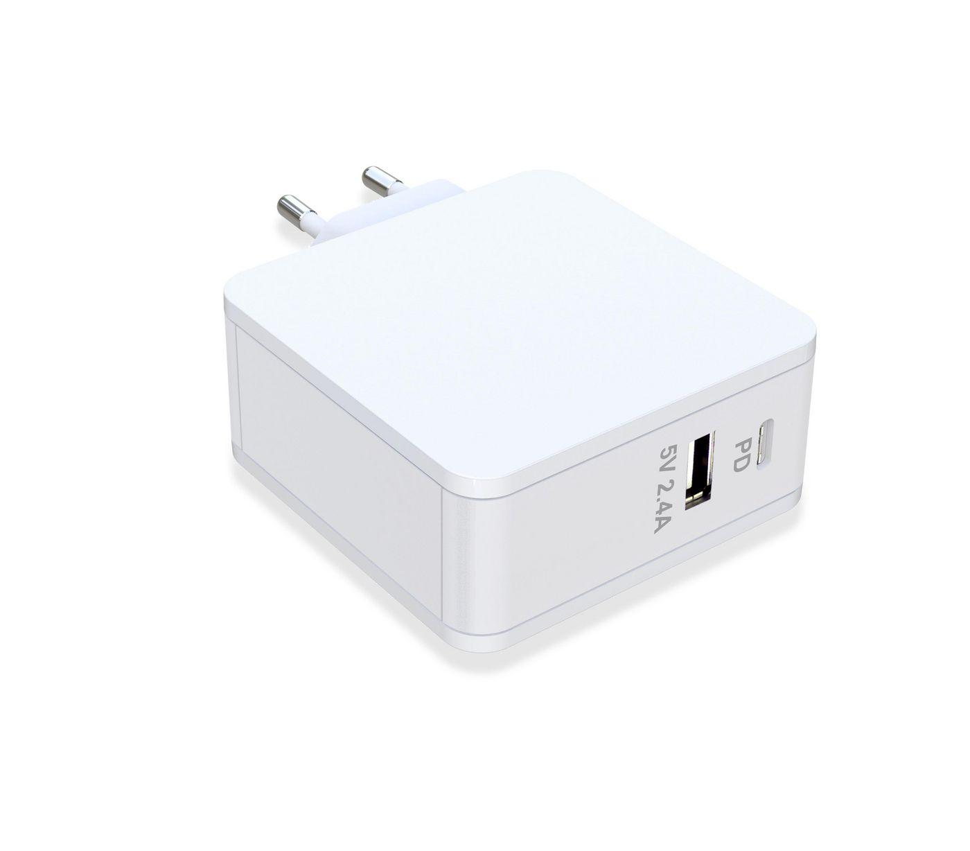 CoreParts MBXAP-AC60USBC Caricabatterie per dispositivi mobili Bianco Interno (USB-C Charger for Apple - 60W 5V 2.4A-20V3.25A -