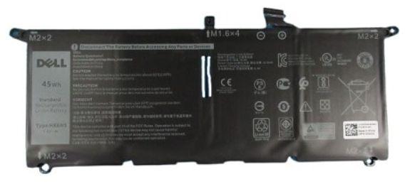 DELL DGV24 ricambio per laptop Batteria (Battery 45WHR 4 Cell - Lithium Ion - Warranty 3M)
