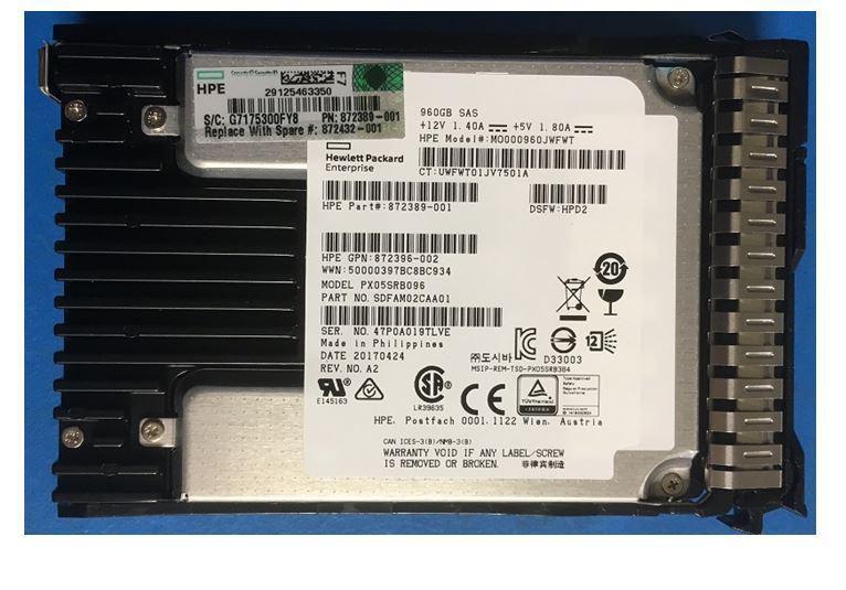HPE HDD 900GB RI SAS 12GB/s 2.5" SFF