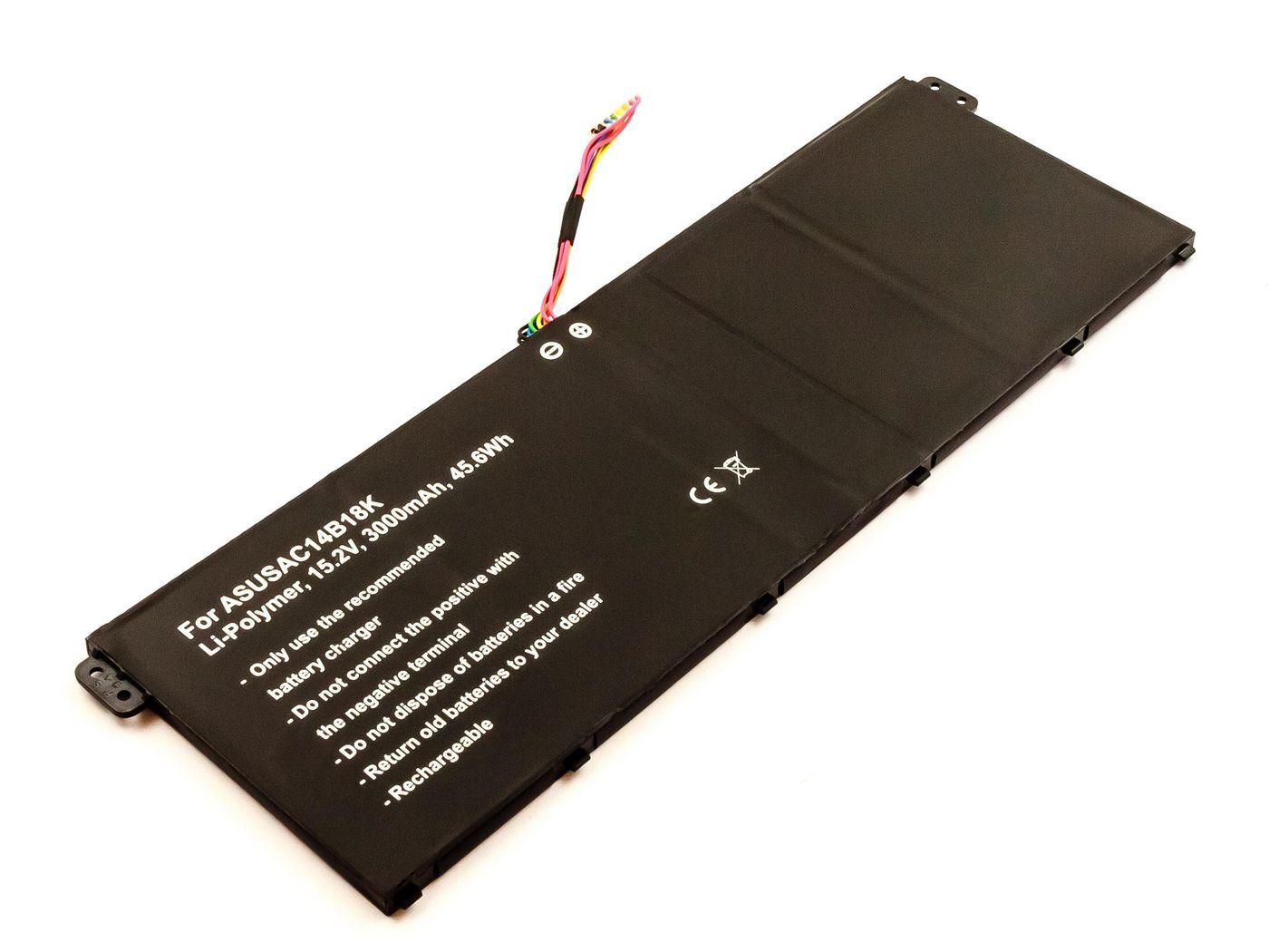 CoreParts MBXAS-BA0012 ricambio per laptop Batteria (Laptop Battery for Acer 46Wh - Li-Pol 15.2V 3Ah 46Wh Li-Pol - 15.2V 3Ah si
