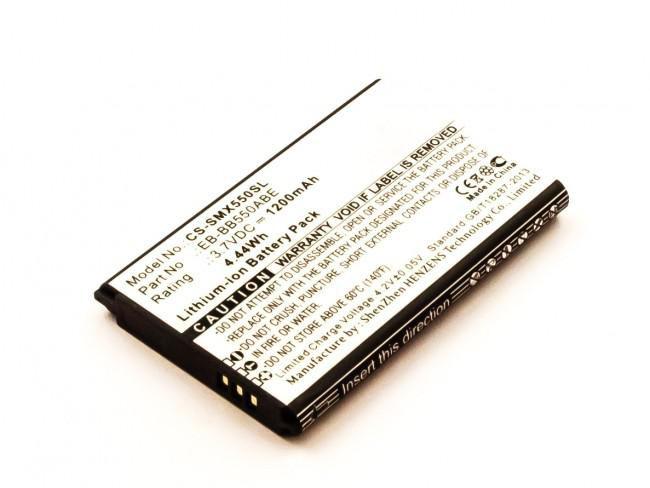 CoreParts MBXSA-BA0122 ricambio per cellulare Batteria Nero (Battery for Samsung 4.4Wh - Li-ion 3.7V 1.2Ah XCOVER 550 - 4.4Wh L