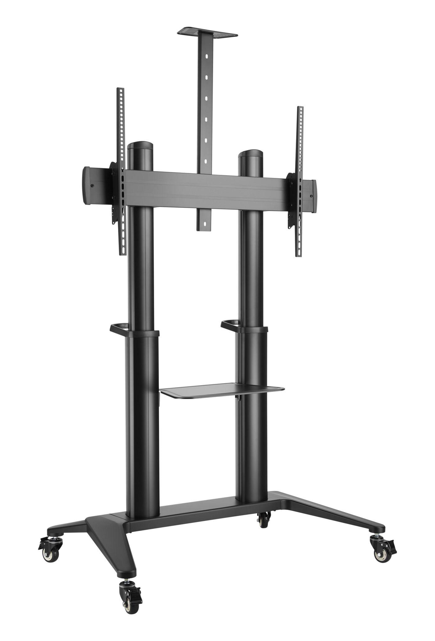 Vivolink VLFS70120 Supporto TV a parete 305 m 120 Nero (Mobile Stand Trolley black - VESA 1000x600 . - Warranty 144M)