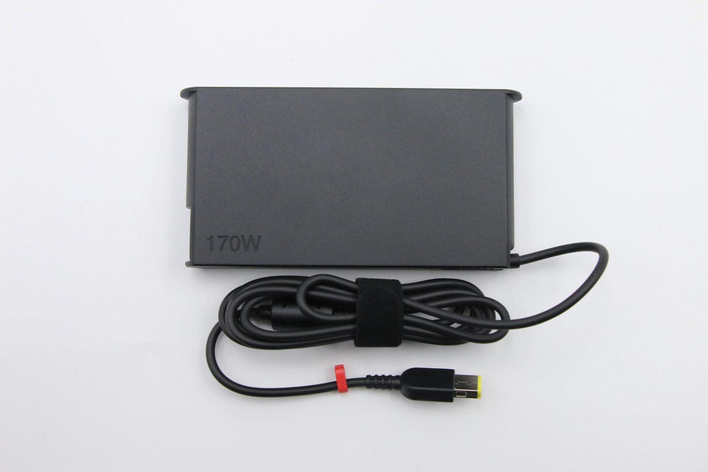 Lenovo 02DL140 adattatore e invertitore Interno 170 W Nero (170W Slim AC Adapter for - Lenovo ThinkPad Laptops - Warranty: 6M)