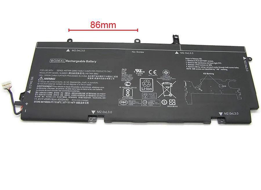 CoreParts MBXHP-BA0209 ricambio per laptop Batteria (Laptop Battery for HP 36Wh 6 - Cell Li-Pol 11.4V 3.2Ah 36Wh - 6 Cell Li-Po
