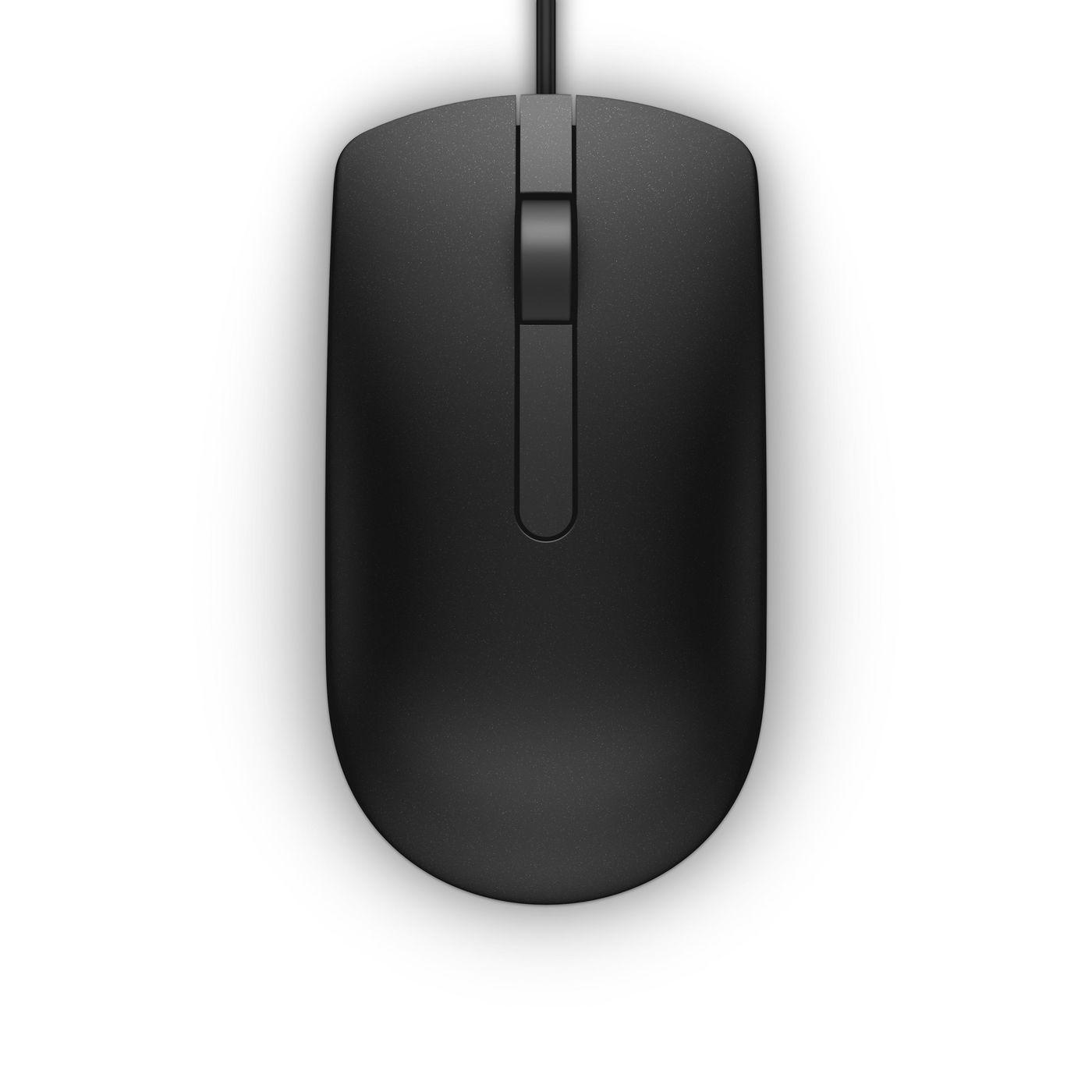 Kit Mouse External USB 3 - Buttons Optical Black - Chicony Corp MS116 Ambidextrous Optical USB Type-A 1000 DPI Black - Warranty