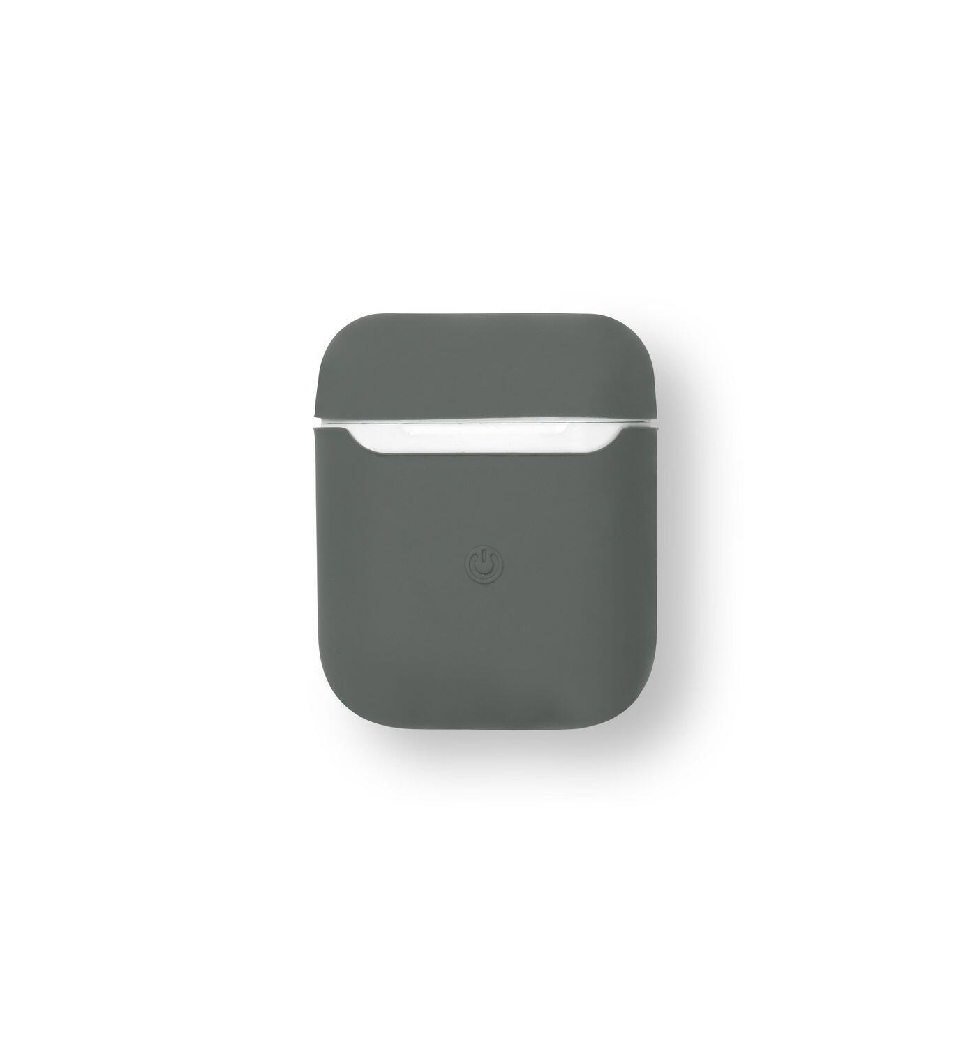 eSTUFF AirPods Silicone Case Olive Custodia (Cover for AirPods Gen 1/2 Silicone Cover - Color Olive - Warranty 24M)