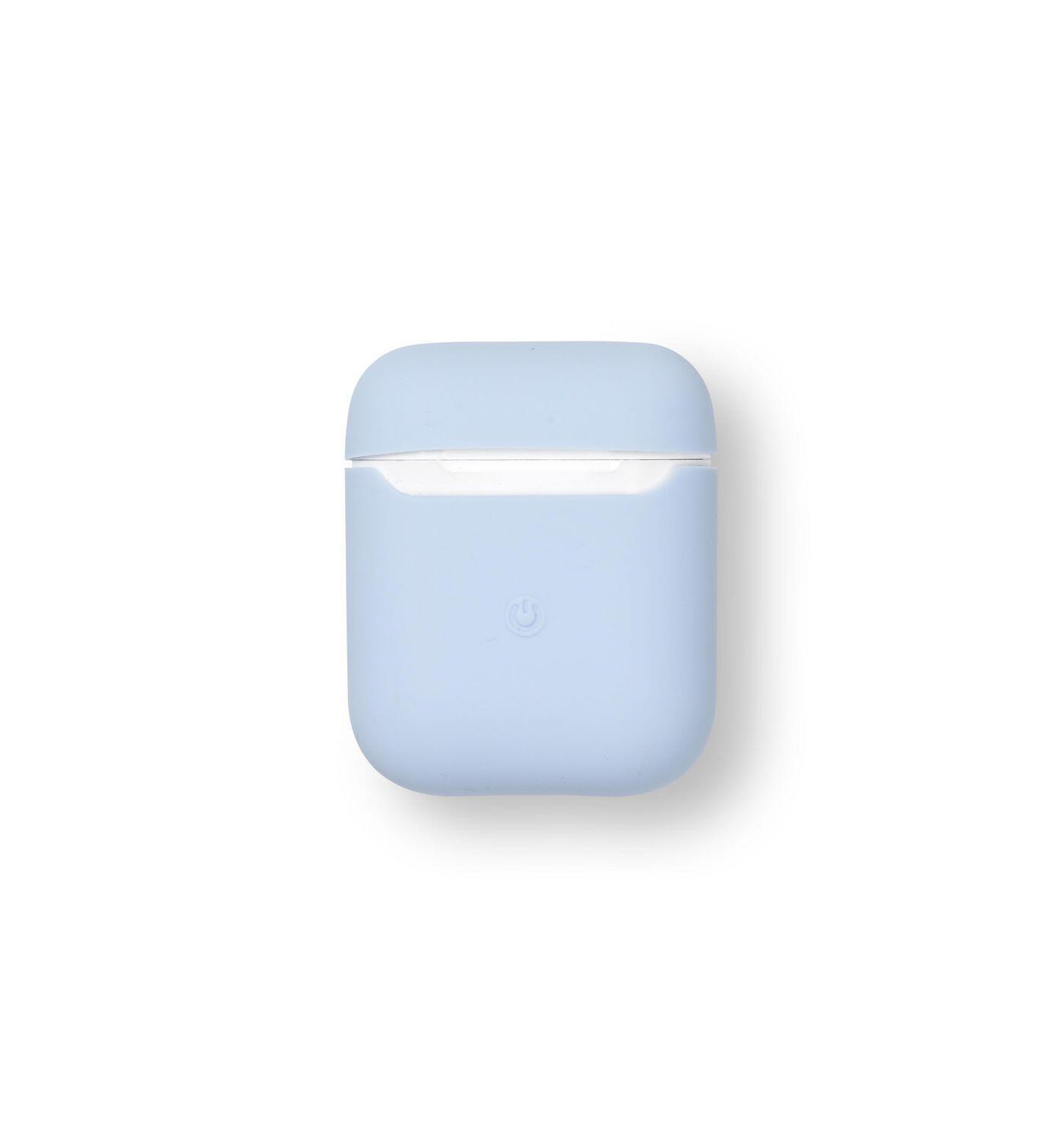 eSTUFF AirPods Silicone Case Lilac Custodia (Cover for AirPods Gen 1/2 Silicone Cover - Color Sky Blue - Warranty 24M)