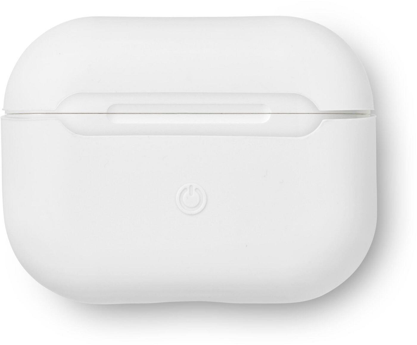 eSTUFF ES660021 accessorio per cuffia Custodia (Cover for AirPods Pro Silicone Cover - Color White - Warranty 24M)