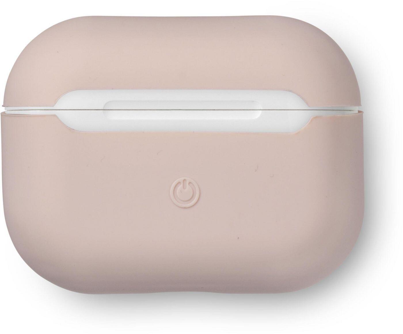 eSTUFF ES660022 accessorio per cuffia Custodia (Cover for AirPods Pro Silicone Cover - Color Sand Pink - Warranty 24M)