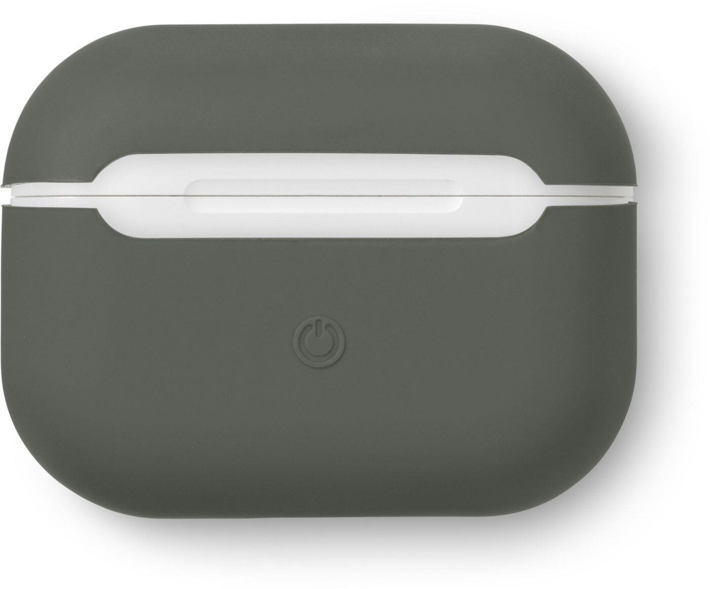 eSTUFF AirPods Pro Silicone Case Custodia (Cover for AirPods Pro Silicone Cover - Color Olive - Warranty 24M)