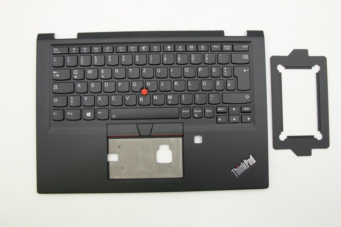 C Cover W/Keyboard BK German - Warranty 6M