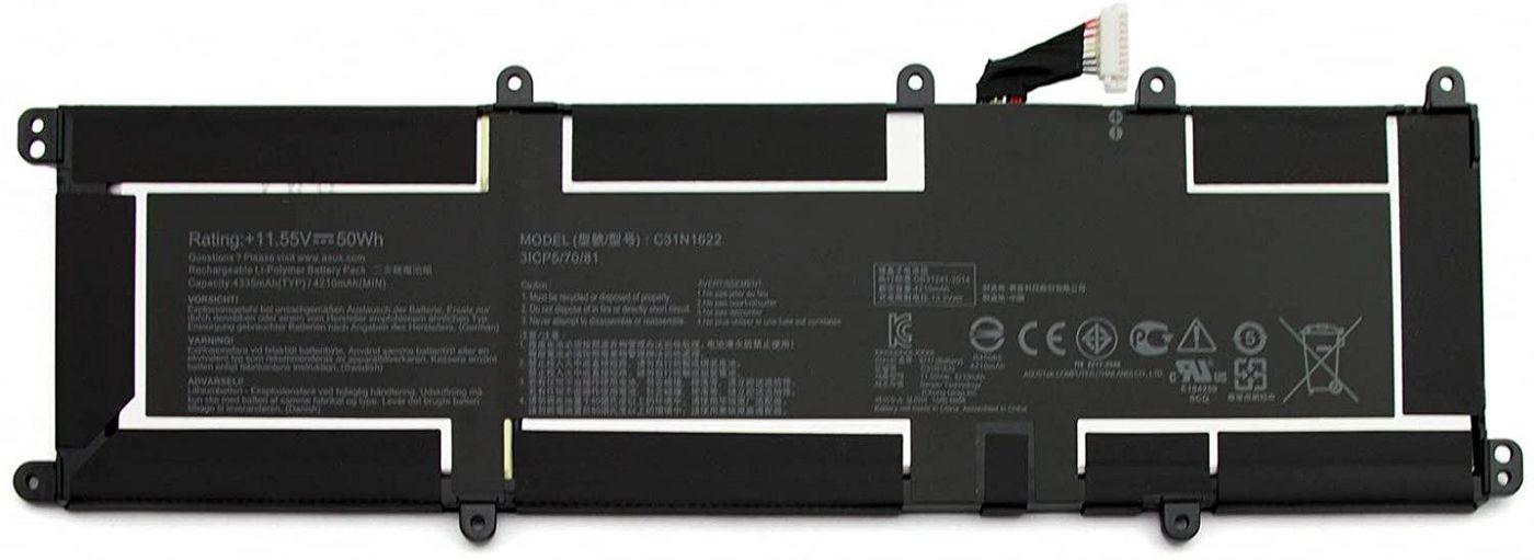 CoreParts MBXAS-BA0173 ricambio per laptop Batteria (Laptop Battery For Asus 50Wh - Li-Pol 11.55V 4330mAh 50Wh - Li-Pol 11.55V