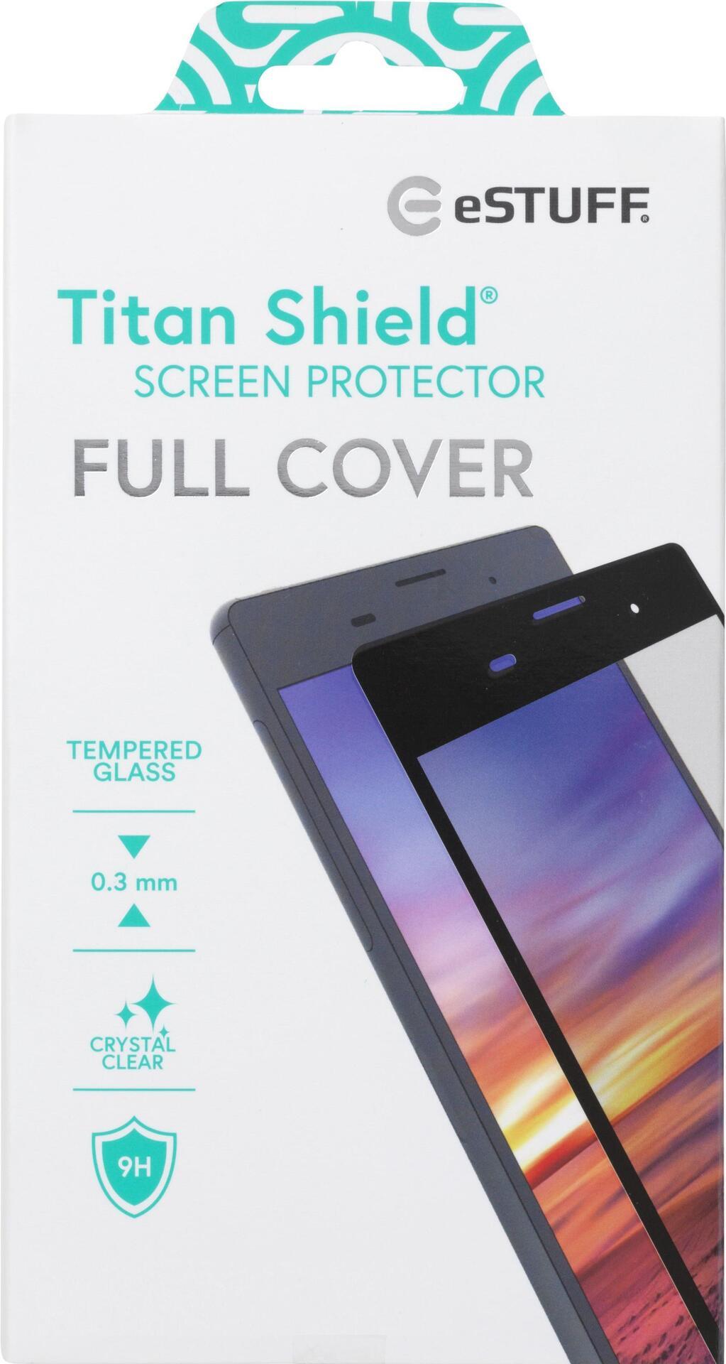eSTUFF Samsung Galaxy S20 FE/5G Pellicola proteggischermo trasparente 1 pz (Cover for Samsung Galaxy S20 FE/5G - Black Full Cov