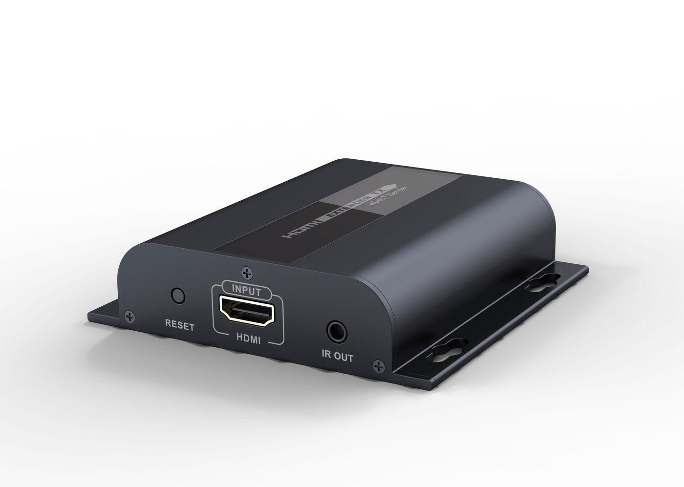 Vivolink VLHDMIEXT1-TV2 moltiplicatore AV Trasmettitore AV Nero (HDMI over IP Transmitter 120m - version 2. Transmitter unit -